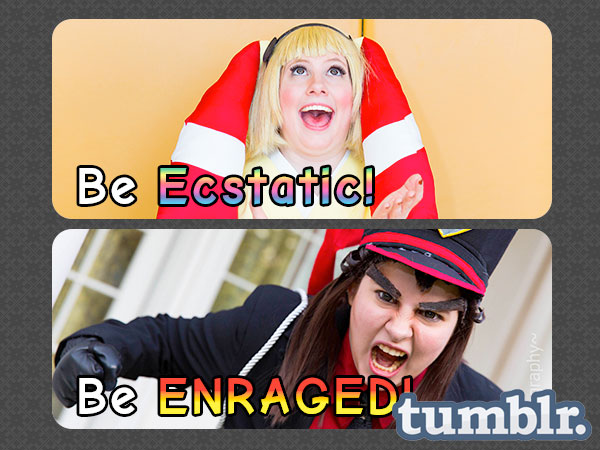Work your face in cosplay essay on Tumblr